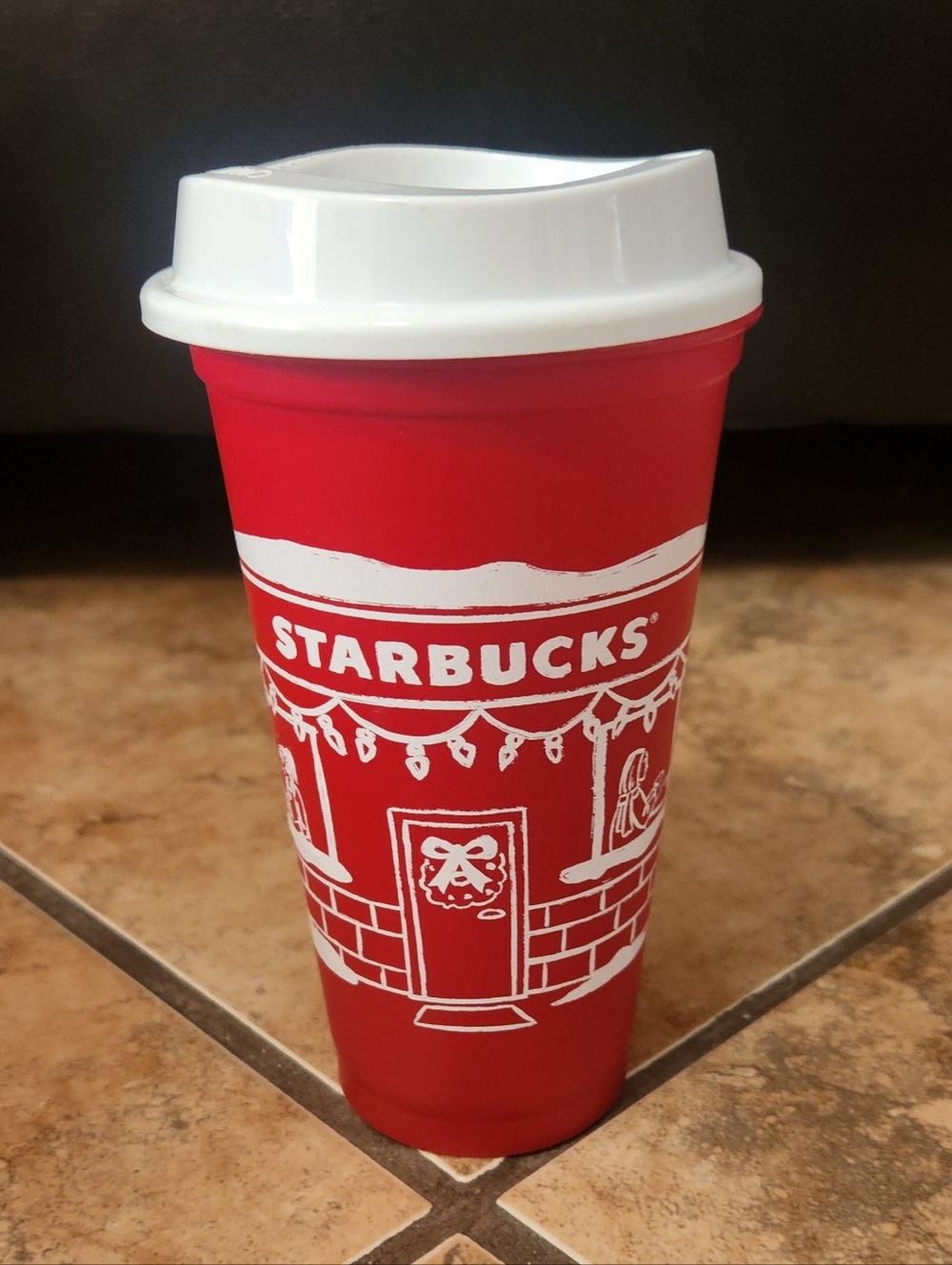 Starbucks 2025 Christmas Reuable Coffee Cup